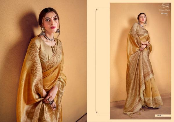 Aura Andaz 1 Handloom Silk Designer Saree Collection